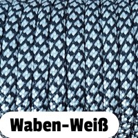 Paracord waben-weiß
